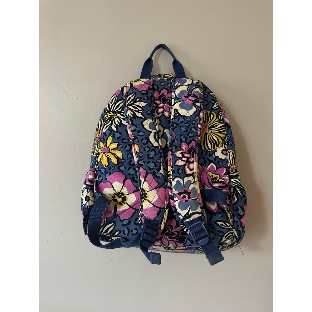 Vera Bradley Backpack in African Violet Print - Picture 6 of 8